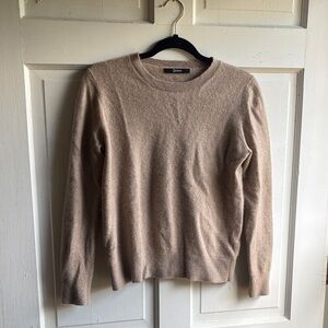 Quince Beige Crewneck Women’s Sweater